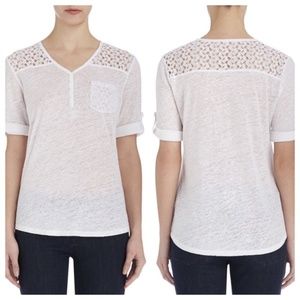 BOGO Jones New York Boho White Lace Top